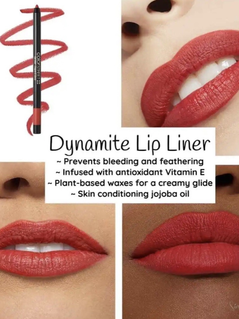 Color Street Lip Liner Dynamite